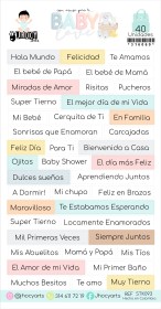 STK093 STICKERS FRASES SAMU BABY LOVE